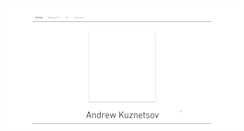 Desktop Screenshot of andrewkuz.net